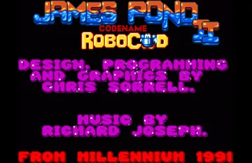 James Pond 2 - Codename RoboCod (AGA) screen shot title